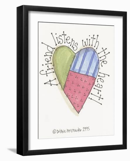 A Friend Listens-Debbie McMaster-Framed Giclee Print