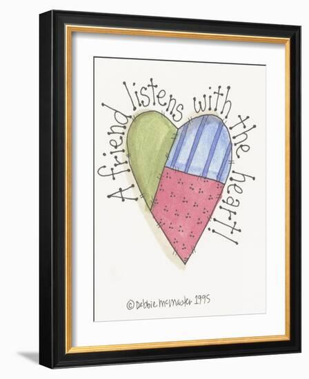 A Friend Listens-Debbie McMaster-Framed Giclee Print