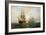 A Frigate Outward Bound Off Shoeburyness-Claude T. Stanfield Moore-Framed Giclee Print