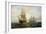 A Frigate Outward Bound Off Shoeburyness-Claude T. Stanfield Moore-Framed Giclee Print