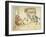 "A Frog He Would A-Wooing Go" 3 of 4-Randolph Caldecott-Framed Art Print