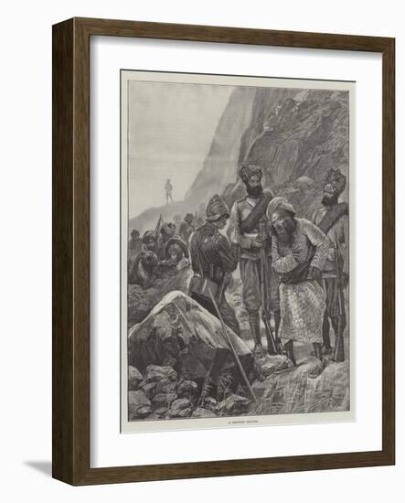 A Frontier Dispute-null-Framed Giclee Print