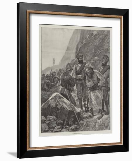 A Frontier Dispute-null-Framed Giclee Print