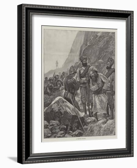 A Frontier Dispute-null-Framed Giclee Print