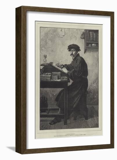 A Fugitive Thought-Henry Stacey Marks-Framed Giclee Print