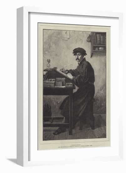 A Fugitive Thought-Henry Stacey Marks-Framed Giclee Print