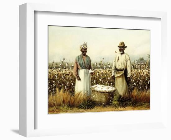 A Full Day's Work-William Aiken Walker-Framed Giclee Print