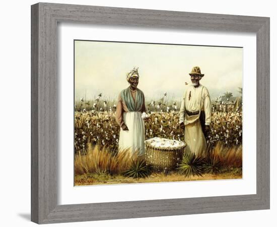 A Full Day's Work-William Aiken Walker-Framed Giclee Print