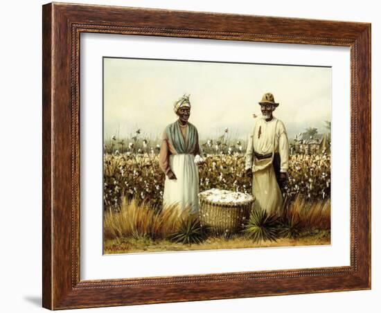 A Full Day's Work-William Aiken Walker-Framed Giclee Print