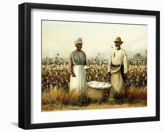 A Full Day's Work-William Aiken Walker-Framed Giclee Print