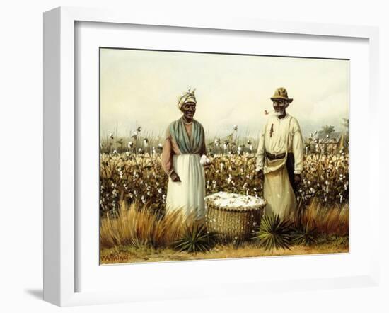 A Full Day's Work-William Aiken Walker-Framed Giclee Print