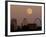 A Full Moon Rises Behind Downtown Saint Louis Buildings and the Gateway Arch Friday-Charlie Riedel-Framed Photographic Print