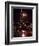 A Full Moon Rises Between New York's Twin Towers for the Second Time This Month-null-Framed Photographic Print