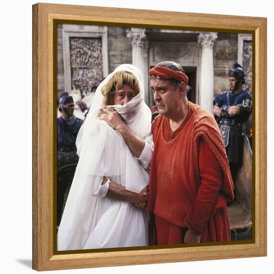 A Funny Thing Happened On The Way To The Forum, Jack Gilford, Zero Mostel, 1966-null-Framed Stretched Canvas