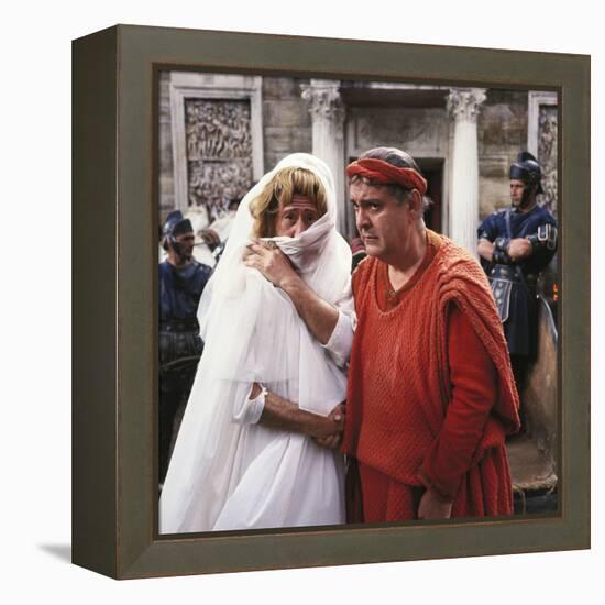 A Funny Thing Happened On The Way To The Forum, Jack Gilford, Zero Mostel, 1966-null-Framed Stretched Canvas