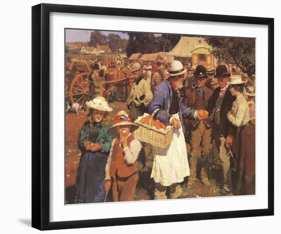 A Gala Day-Sir Alfred Munnings-Framed Premium Giclee Print