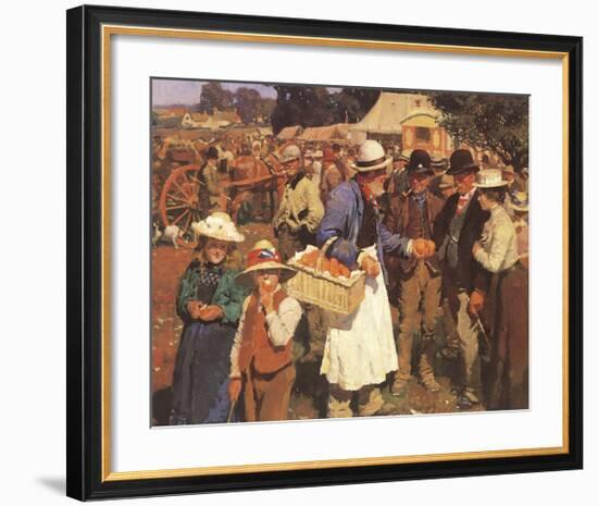 A Gala Day-Sir Alfred Munnings-Framed Premium Giclee Print