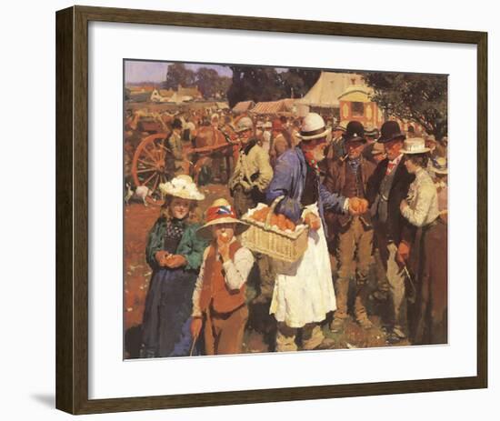 A Gala Day-Sir Alfred Munnings-Framed Premium Giclee Print