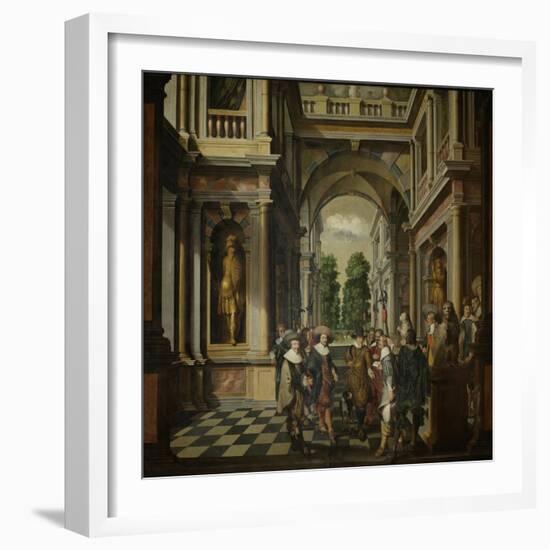 A Gallery-Dirck Van Delen-Framed Art Print