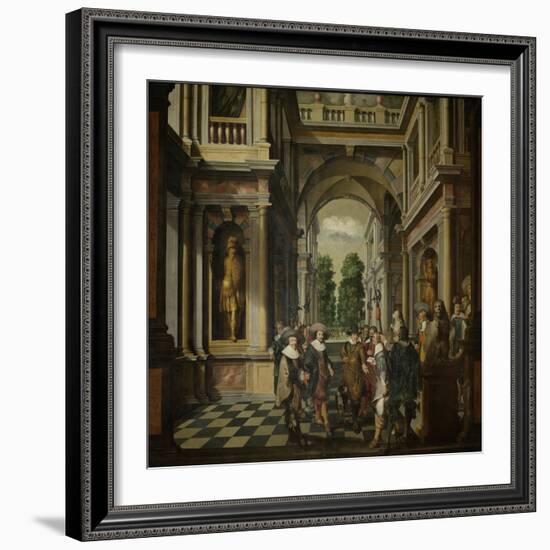 A Gallery-Dirck Van Delen-Framed Art Print