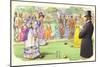 A Game of Croquet at the All-England Club at Wimbledon-Pat Nicolle-Mounted Giclee Print