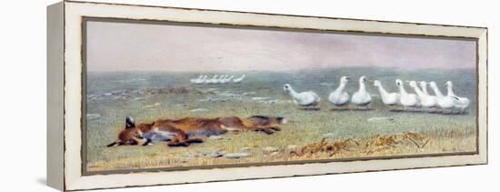 A Game of Fox and Geese, 1868-Briton Rivière-Framed Premier Image Canvas