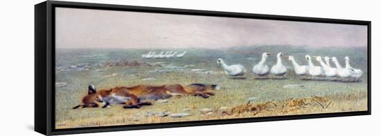 A Game of Fox and Geese, 1868-Briton Rivière-Framed Premier Image Canvas