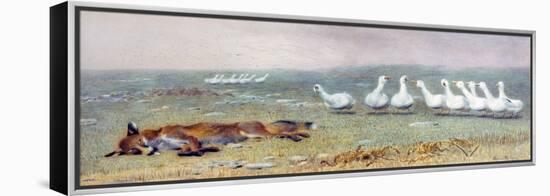A Game of Fox and Geese, 1868-Briton Rivière-Framed Premier Image Canvas