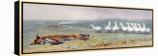 A Game of Fox and Geese, 1868-Briton Rivière-Framed Premier Image Canvas