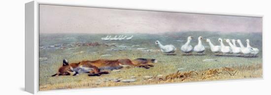 A Game of Fox and Geese, 1868-Briton Rivière-Framed Premier Image Canvas