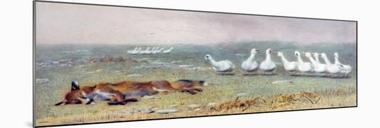 A Game of Fox and Geese, 1868-Briton Rivière-Mounted Giclee Print