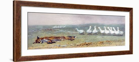 A Game of Fox and Geese, 1868-Briton Rivière-Framed Giclee Print