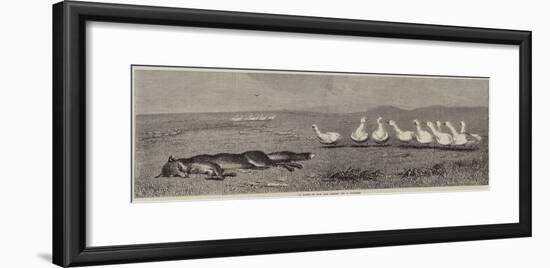 A Game of Fox and Geese-Briton Riviere-Framed Giclee Print