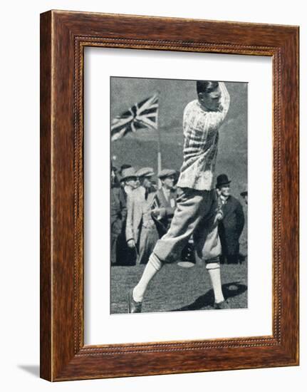 'A Game of Golf', 1924 (1937)-Unknown-Framed Photographic Print