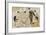 A Game of Neck Pull (Kubippiki) Between the Ozeki Tanikaze and Kintaro-Kitagawa Utamaro-Framed Giclee Print