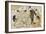 A Game of Neck Pull (Kubippiki) Between the Ozeki Tanikaze and Kintaro-Kitagawa Utamaro-Framed Giclee Print