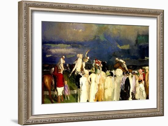 A Game of Polo, 1910-George Wesley Bellows-Framed Giclee Print