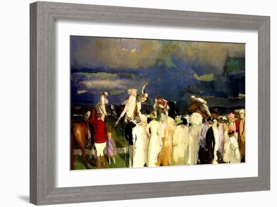 A Game of Polo, 1910-George Wesley Bellows-Framed Giclee Print