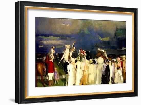 A Game of Polo, 1910-George Wesley Bellows-Framed Giclee Print