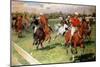 A Game of Polo, 1911-Ludwig Koch-Mounted Giclee Print