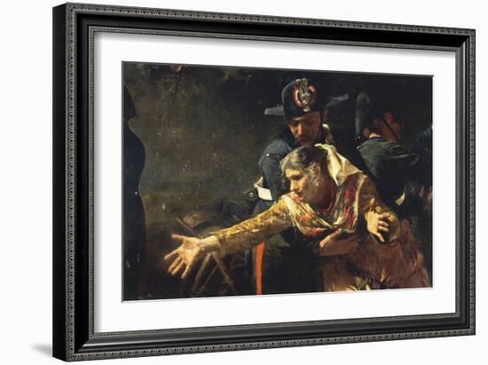 A Game of Trumps, 1886-Michele Cammarano-Framed Giclee Print