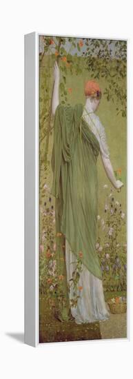 A Garden, 1869-Albert Joseph Moore-Framed Premier Image Canvas