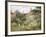 A Garden at Warwick-George Hodgson-Framed Giclee Print