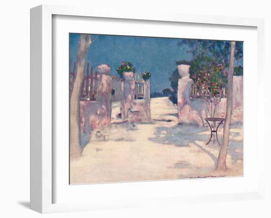 'A Garden, Athens', 1903-Mortimer L Menpes-Framed Giclee Print