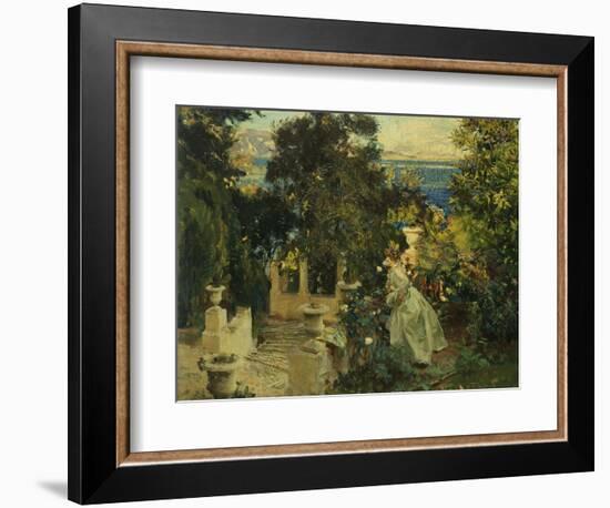 A Garden in Corfu, 1909-John Singer Sargent-Framed Giclee Print