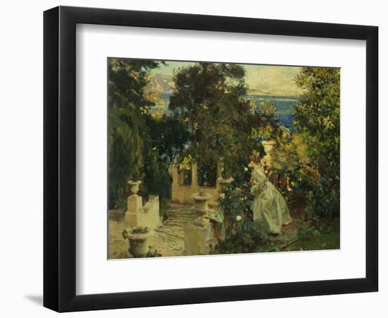 A Garden in Corfu, 1909-John Singer Sargent-Framed Giclee Print