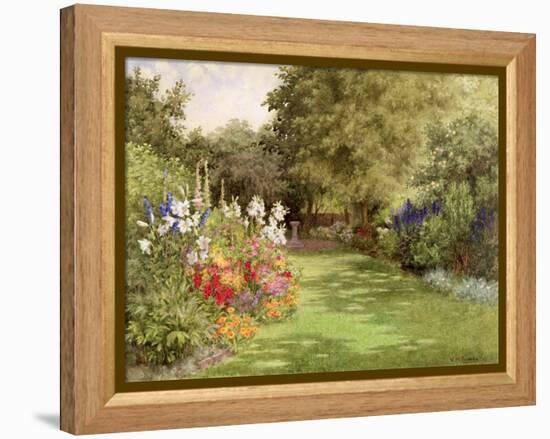 A Garden in July, c.1910-Violet Common-Framed Premier Image Canvas