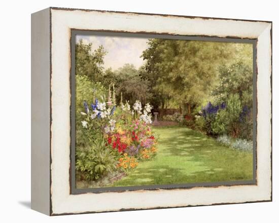 A Garden in July, c.1910-Violet Common-Framed Premier Image Canvas