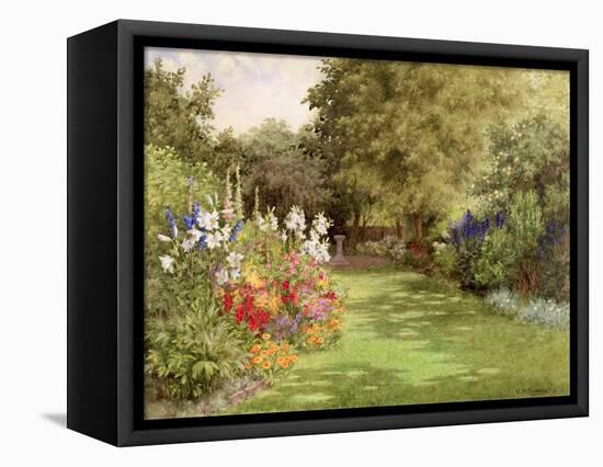 A Garden in July, c.1910-Violet Common-Framed Premier Image Canvas