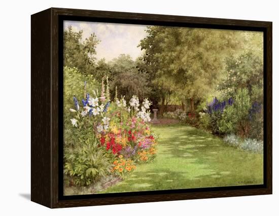 A Garden in July, c.1910-Violet Common-Framed Premier Image Canvas